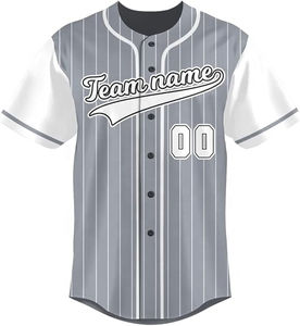 Camisetas de Béisbol para Adultos PUFFIN SPORT, Conjuntos de Uniformes Personalizados con Logotipo del Equipo y Número, 100% Poliéster Transpirable, Camiseta de Béisbol Estampada - Product Image 1