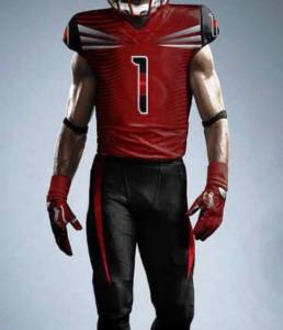 ชุดกีฬาอเมริกันฟุตบอลแบบมืออาชีพ ชุดยูนิฟอร์มอเมริกันฟุตบอลแบบสั่งทำพิเศษจากปากีสถาน เสื้อเจอร์ซีย์อเมริกันฟุตบอลสำหรับเยาวชน - Product Image 5