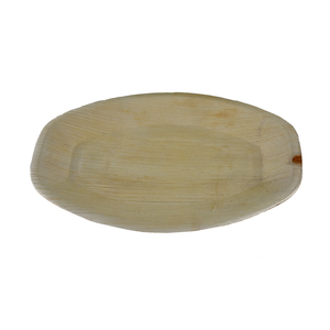 Vajilla desechable Biodegradable Natural 100%, bandejas de hoja de palma, diferentes tamaños, formas para servir alimentos, papel hecho para bodas - Product Image 5