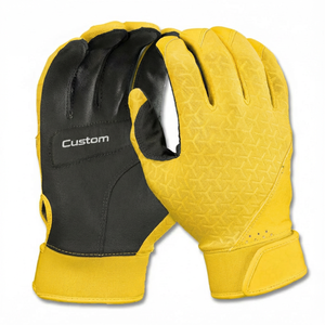 Guantes de Bateo de Béisbol con Logotipo de Marca Personalizada, Guantes de Bateo de Softbol de Cuero Digital Premium al por Mayor para Adultos y Jóvenes - Product Image 1