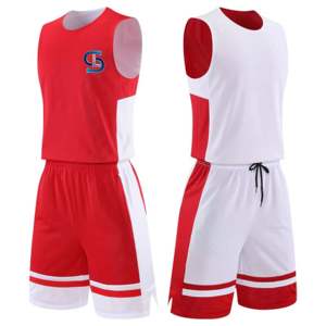 2025 vente en gros respirant noir réversible maillot de basket-ball Sublimation vêtements de sport en gros uniformes de basket-ball - Product Image 1
