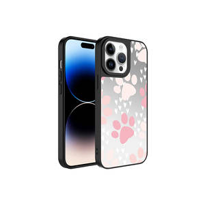 Funda de Teléfono con Patrón de Espejo Electrochapado de Lujo de la Serie FRMS para iPhone 14 Pro 14 Plus 13 Pro Max Plus con Protección para la Cámara - Product Image 1