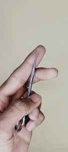 Tijeras Profesionales para Cutículas de Uñas, Acero Inoxidable de Grado Quirúrgico con Acabado Espejo, Tijeras Rusas para Arte de Uñas - Product Image 5