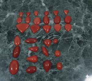 Cabujón de Cornalina Natural de la Mejor Calidad, Piedras Preciosas en Línea para Mujer, Gema de Pera, Superventas, 20% de Descuento y Regalo - Product Image 1