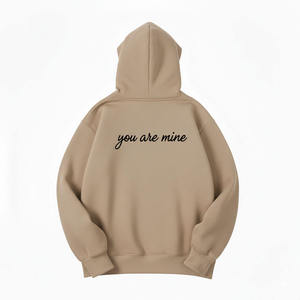 Sweat-shirt pour homme en molleton français épais de haute qualité, coupe ample, 100% coton, avec logo brodé, idéal pour l'hiver - Product Image 6