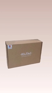 Boîtes en papier ondulé UV de marque privée boîte en carton d'emballage de vêtements de chaussures à montage automatique boîte d'emballage d'expédition à bon prix - Product Image 4