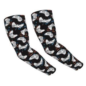 Manchon de bras et de bras en tissu compressif personnalisé avec logo HASH, vêtements de sport, protection UV pour hommes et femmes, équipement de plein air OEM - Product Image 1