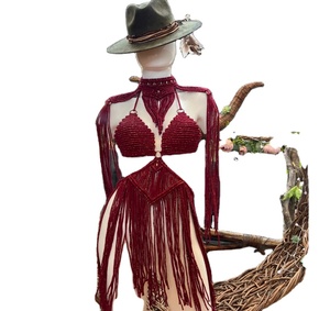 Handmade Macrame Dress Cotton Hand Woven <b>Festival</b> Clothing Bustier Crop <b>Top</b> Women Macrame Beach Dress - Product Image 1
