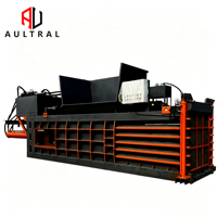 Presse à compression hydraulique pour le recyclage du papier, machine à balles horizontales pour les déchets de papier et le carton