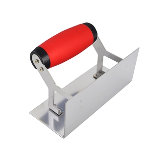 Outil de finition de plâtre d'angle industriel en acier inoxydable durable, truelle à angle intérieur pour joint de plâtre, bord lisse - Product Image 1