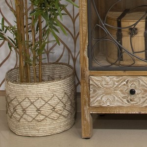 Meilleure collection Jacinthe d'eau Organisateur de rangement Panier de rangement Prix de gros Décoration de meubles de chambre - Product Image 3