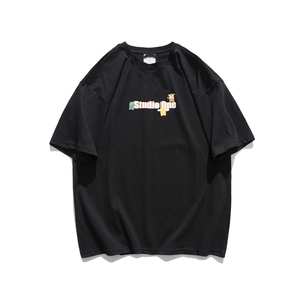 คอลเลคชั่นฤดูร้อน 2024 เสื้อยืดผู้ชายผ้าถักนิตติ้ง 100% ผ้าฝ้าย สีดำ แขนสั้น คุณภาพสูง สไตล์ทางการ สำหรับขาย - Product Image 3