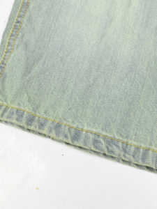 Couleur claire bloc teint hommes été short en jean 100% coton homme jean court multi poches short hommes jean skinny denim court - Product Image 4