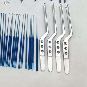 Juego de 40 instrumentos neuroquirúrgicos de marca e instrumentos de cirugía microoftálmica - Product Image 2