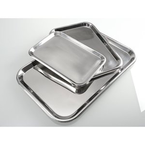 Top Qualité Beau Plateau De Service En Acier Forme Personnalisée Taille Durable Assiette Plat Cuisine Maison Fête Couleur Personnalisée - Product Image 6
