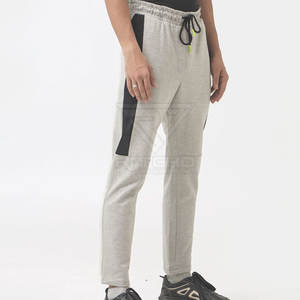 กางเกงของผู้ชายน้ำหนักเบาเอวยางยืดแบบลำลองตรงผ้าฝ้าย100% กันลมระบายอากาศโลโก้ออกแบบได้ตามต้องการ - Product Image 4