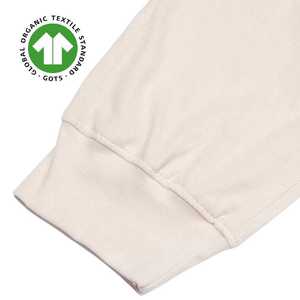Paquete negro de algodón orgánico para mujer-Pantalones para correr + Camiseta de cuello redondo unisex, tinte no tóxico, ajuste súper suave y relajado - Product Image 4
