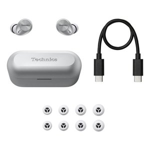 Auriculares con Micrófono Bluetooth Tws Plateados EAH AZ40M2ES - Product Image 3