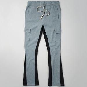 Haute qualité Baggy Flare pantalons de survêtement personnalisable 100% coton pantalon évasé français Terry lourd polaire pantalons de survêtement 2026 - Product Image 2