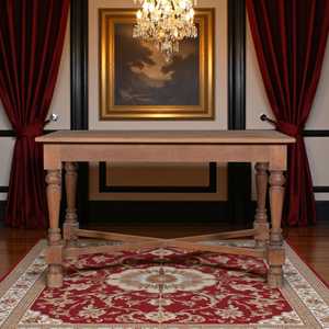 Juego de Comedor de Madera Moderno y Tradicional con Diseño Convertible, Cubierta Rectangular de Mármol para Uso en el Hogar o Hotel - Product Image 2