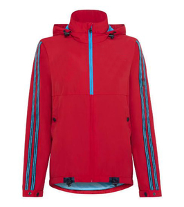 Custom Men Polyester <b>Windbreaker</b> Jacket Vintage Waterproof <b>Beach</b> White <b>Windbreaker</b> Mesh Lining Jacket - Product Image 1