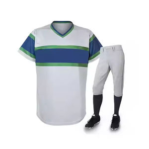 Uniformes de baseball sur mesure à séchage rapide derniers ensembles à la mode avec votre propre conception et marque - Product Image 6