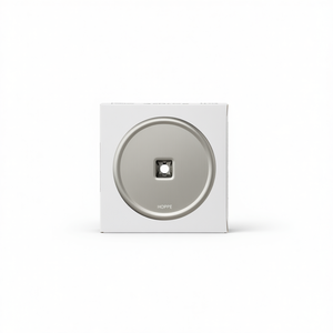 Ensemble de rosettes en acier inoxydable Denver E1310Z/42KV/42KVS F69 rondes OB DIN Gauche/Droite D/D HOPPE Décoration et accessoires de bureau - Product Image 2