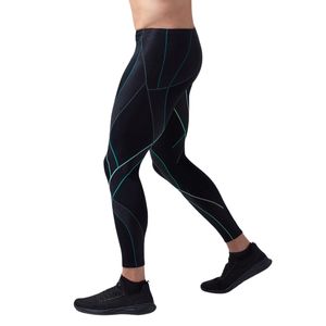 Leggings de compression longs et décontractés pour hommes grande taille, écologiques, extensibles, pour la salle de sport, la course à pied et l'entraînement - Product Image 3