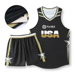 Uniformes de baloncesto atléticos personalizados para jóvenes y universitarios Hombres/Mujeres Camisas y pantalones cortos deportivos transpirables con diseños impresos - Product Image 6