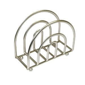 Anneaux de serviette en métal sculpturaux abstraits Décor de table inspiré de l'art moderne pour les repas de luxe OEM disponible - Product Image 5