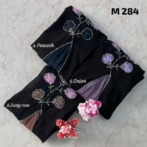 Abayas ปักด้วยมือสำหรับผู้หญิงที่สง่างามและเจียมเนื้อเจียมตัว - Product Image 5