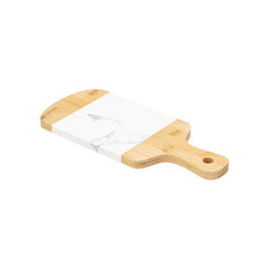 Planches à découper en marbre blanc et en bois Direct d'usine Vaisselle et planches à fromage élégantes pour hacher et servir - Product Image 3