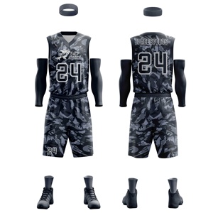 Best Quality Fully Customized Breathable Sublimated 100% Polyester Quick Dry Anti-Bacterial Basketball Jersey Short Sets Summer - Product Image 2