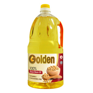 Huile de soja raffinée pressée à froid, faible teneur en cholestérol, pureté 100 %, bouteille en plastique pour la cuisson - Product Image 1