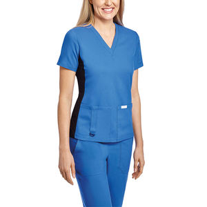 Fabricante Scrubs Uniformes Conjuntos Médicos Conjuntos Mujeres Suave Elástico Enfermería Scrubs Uniformes Conjuntos Hospital Uniformes - Product Image 1