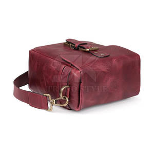 กระเป๋ากล้องหนังแฟชั่น สีเดียว กระเป๋าสะพายกล้องสำหรับเดินทาง คุณภาพสูง - Product Image 6