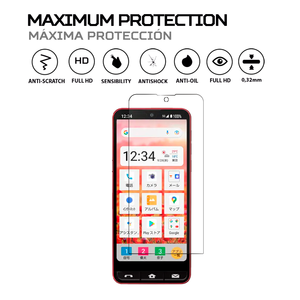 ฟิล์มกันรอยหน้าจอ ANTISHOCK สำหรับอุปกรณ์เสริมมือถือชาร์ป บาซิโอ แอคทีฟ พรีเมียม - Product Image 2