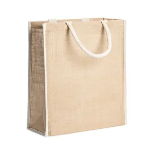 Borsa Tote Personalizzata in Juta per Absinthe, Gadget Promozionale Personalizzabile, Borsa per la Spesa - Product Image 1
