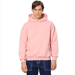 OEM Casual Wear Men Drawstring Hoodie/Último diseño de manga larga Drop Shoulder Hoodie para hombres de alta calidad HOODIE - Product Image 1