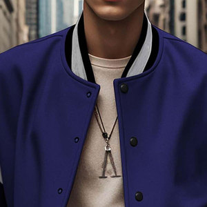 Quick Dry Breathable High Quality Canvas Letterman <b>Jackets</b> with Front Custom Logo Eco-Friendly <b>Lightweight</b> Low MOQ - Product Image 5