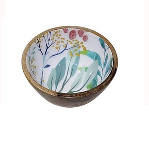 Dinner Tableware Food Server Customized Fruit Bowl <b>Kitchen</b> Usage Catering Serving Mango Wooden Fruit Container Large Bowl - Product Image 4