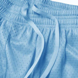 Nouveau short en maille à la mode pour hommes tenue décontractée respirant anti-rétrécissement durable couleur unie Short en maille pour hommes à un prix abordable - Product Image 6