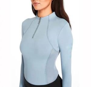 Camisa de Equitación Unisex de Lona Ecológica, Ligera, Transpirable y de Secado Rápido, Venta al Por Mayor OEM - Product Image 6