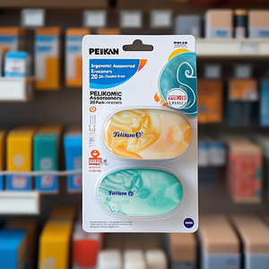 PELIKAN Borradores Ergonómicos Surtidos, Paquete de 20 - Borradores Duraderos - Product Image 3