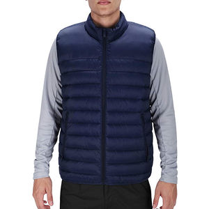 Chaleco Acolchado de Alta Calidad en Oferta, de Spandex/Poliéster, Informal, Impermeable, Reversible, Moderno, Cálido, Transpirable, con Cuello Alto - Product Image 4