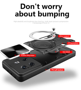 Étui de téléphone portable en TPU et PC avec design animal, aspiration magnétique, anti-chute, support d'anneau de doigt, applicable à l'international, pour <span class=keywords><strong>One</strong></span> <span class=keywords><strong>Plus</strong></span> <span class=keywords><strong>10T</strong></span> - Product Image 5