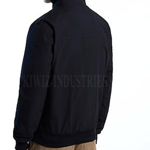 Veste en nylon Taslan respirante de haute qualité pour homme, avec col montant et logo frontal - Best-seller - Product Image 6