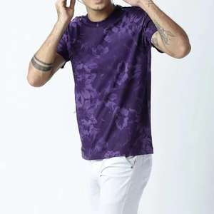 T-shirts de gymnastique sublimés pour hommes, vêtements de fitness et musculation, t-shirts en coton vendus en gros avec des couleurs personnalisées, t-shirts pour hommes - Product Image 5