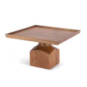 Exhibidor de Pastel de Madera para Ventana de Panadería, Ayuda a Atraer la Atención con un Diseño Natural y Elegante - Product Image 1