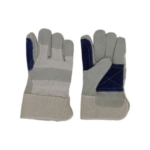 Prix raisonnable Protection de sécurité Gants de travail en cuir haute exigence meilleure fabrication protection des mains meilleurs gants de travail - Product Image 1